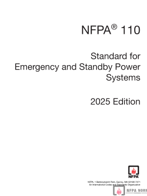 NFPA 110 PDF